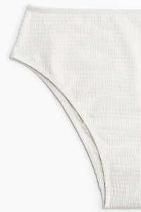 High Waist Cheeky Bikini Bottoms