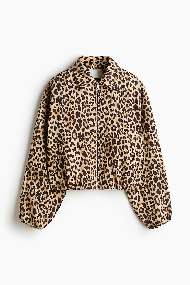 Veste ample à effet bouffant au bas