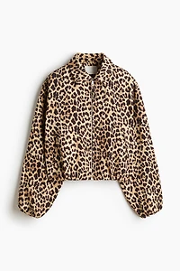 Veste ample à effet bouffant au bas