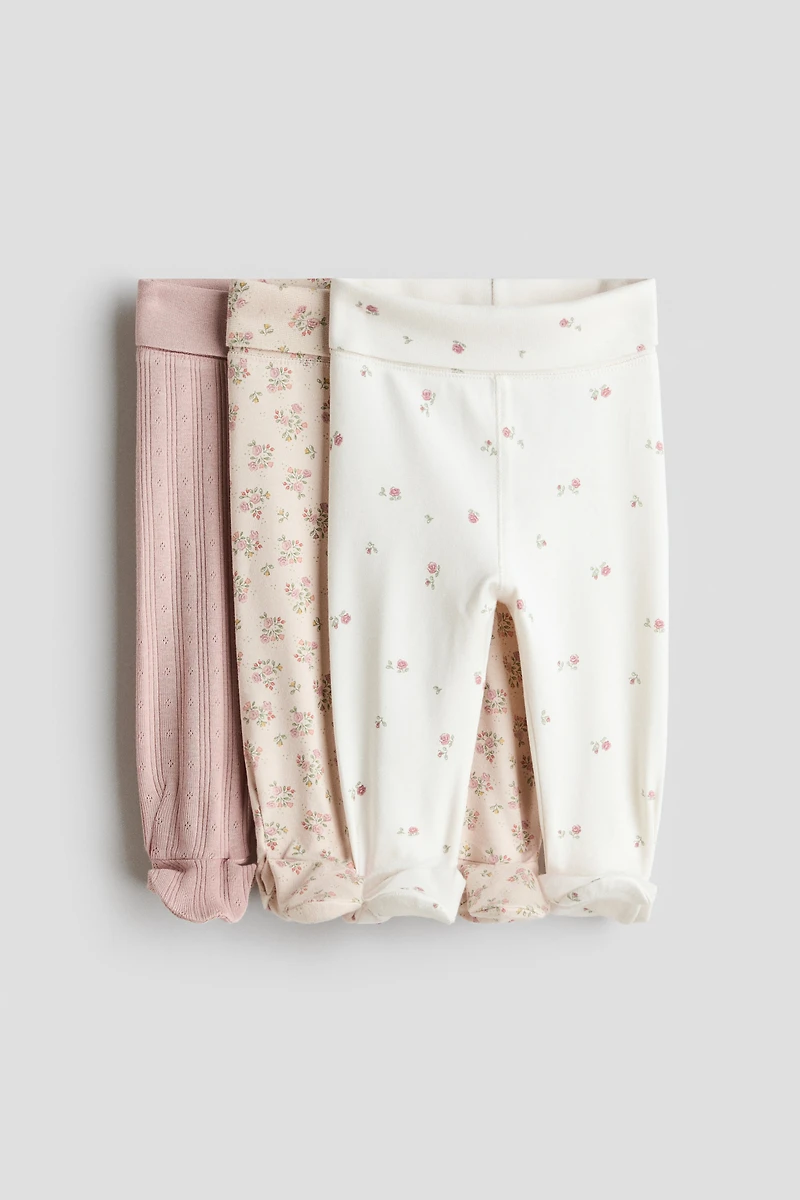 3-pack Cotton Leggings