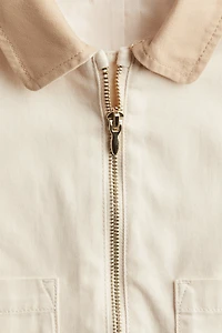 Veste en sergé de coton