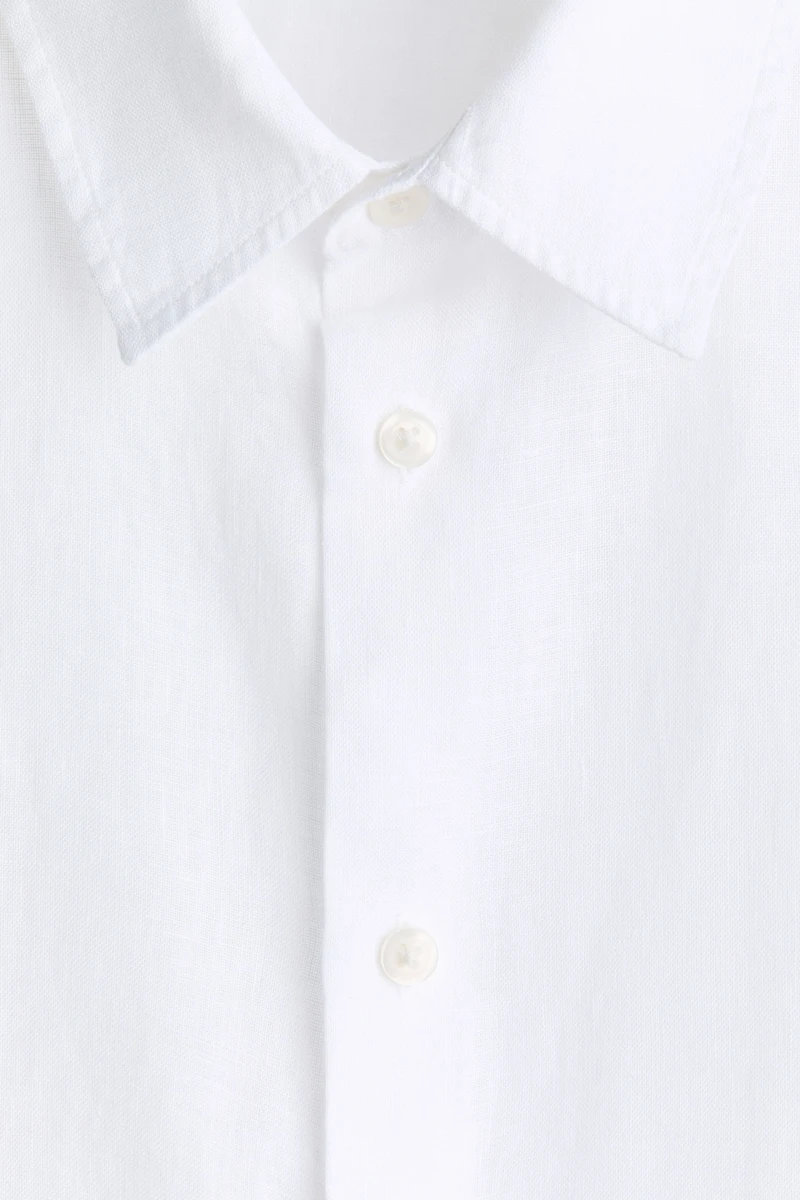 Chemise décontractée en lin