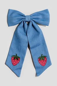 Barrette avec boucle