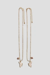 Lot de 2 colliers l'amitié