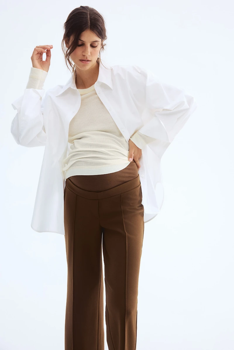 MAMA Pantalon 7/8 en interlock