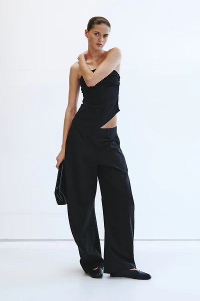 Asymmetric Tube Top