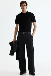 Slim-Fit Knit T-Shirt