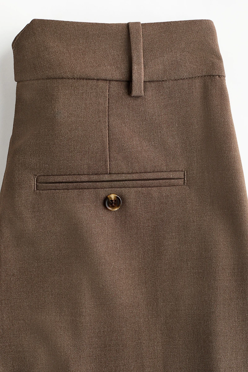 Wide tailored trousers
