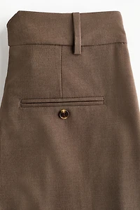 Wide tailored trousers