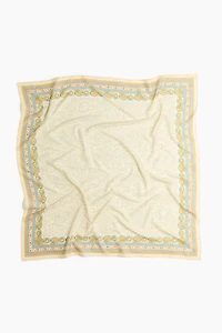 Printed Satin Scarf