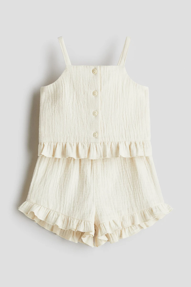 2-Piece Cotton Muslin Set