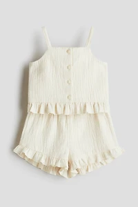 2-Piece Cotton Muslin Set