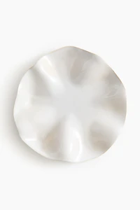 Sculptural Stoneware Serving Plate