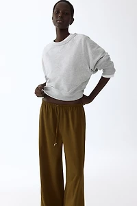 Cotton Drawstring Pants
