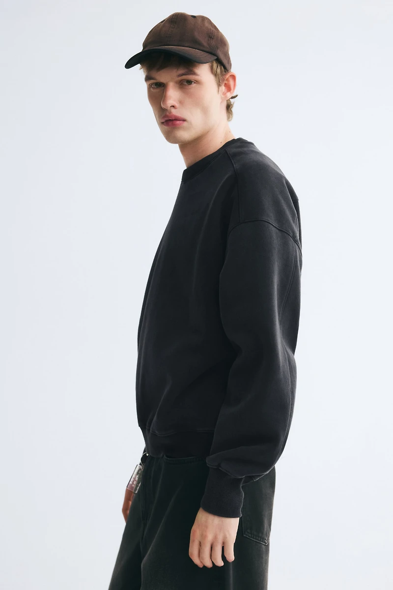 Oversized Cotton Sweatshirt