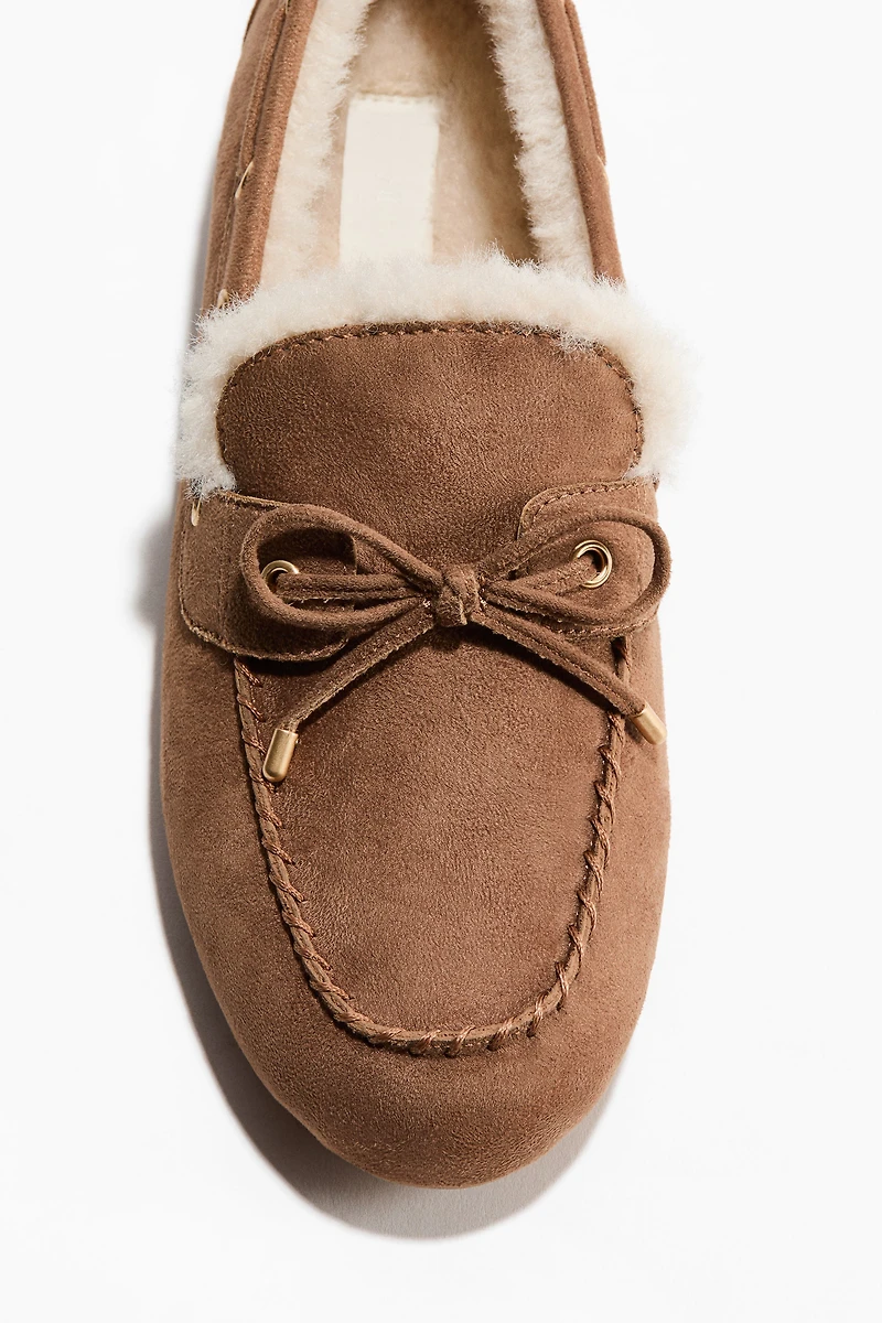 Warm-Lined Loafers