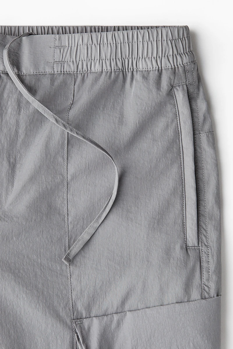 Pantalon cargo décontracté en nylon