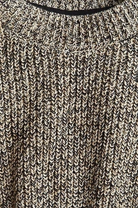 Chandail en maille de coton côtelée