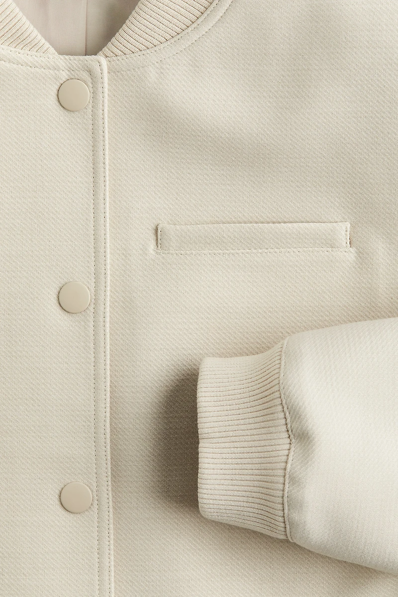 Short Jacket with Shoulder Pads