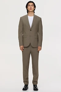 Slim-Fit Single-Breasted Jacket
