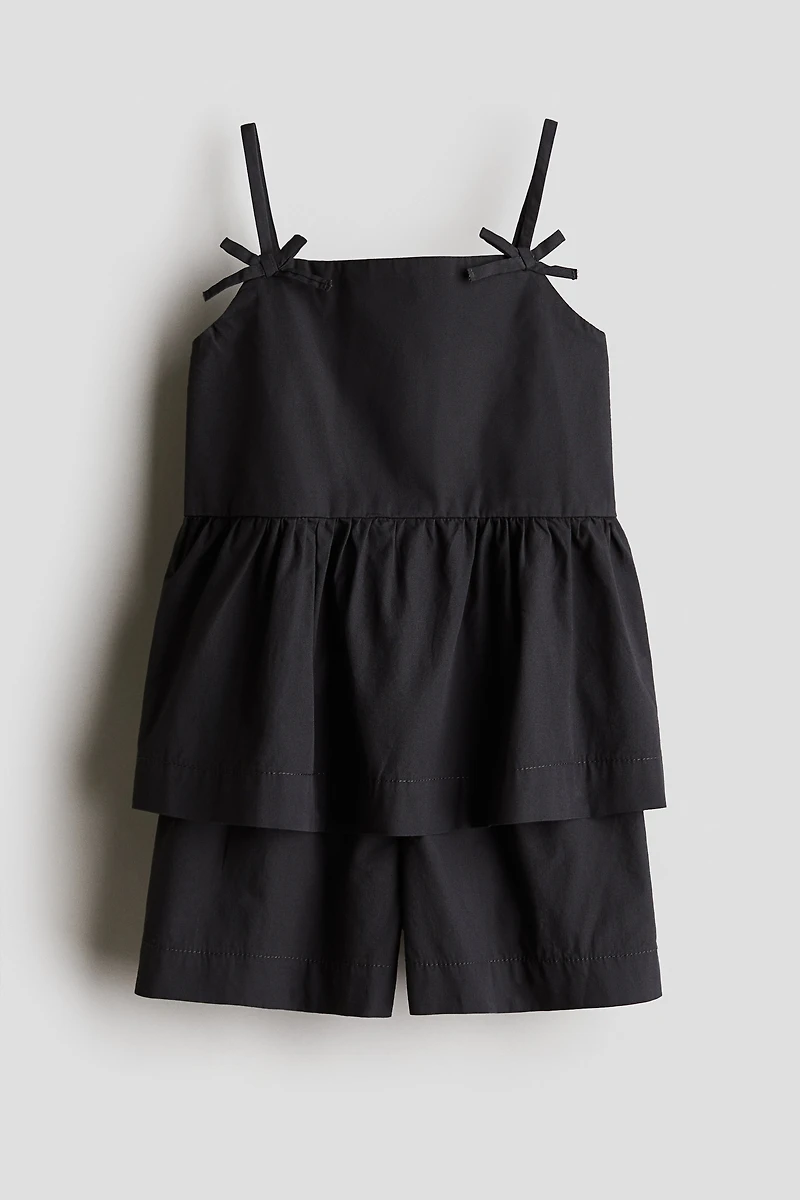 2-Piece Cotton Poplin Set