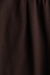 Pantalon de jogging interlock avec jambes larges