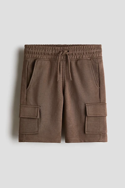 Short cargo en molleton