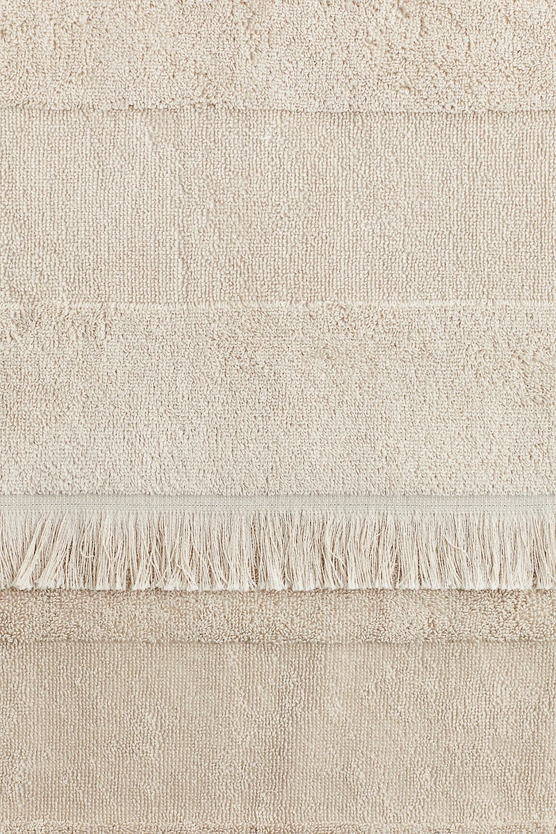 Serviette en coton éponge