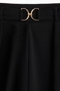 Buckle-detail Dress Pants