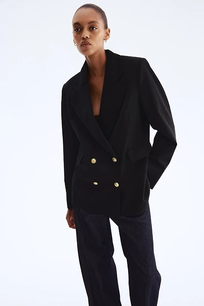 Double-Breasted Blazer