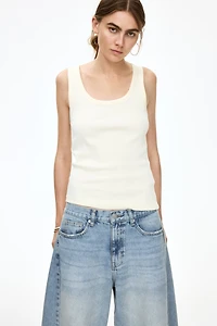 Barrel Regular Waist Jeans