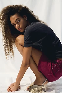 Denim Mini Skirt