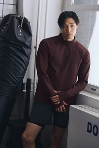 Mid-Layer Half-Zip Sports Shirt with ThermoMove™