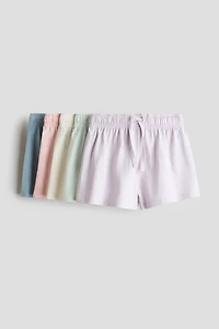 Lot de 5 shorts en jersey coton
