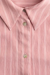 Chemise en lyocell mélangé