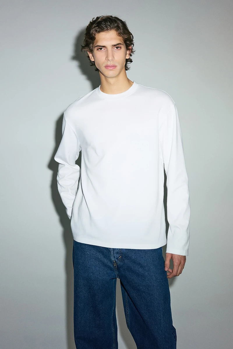 T-shirt rafraîchissant décontracté manches longues