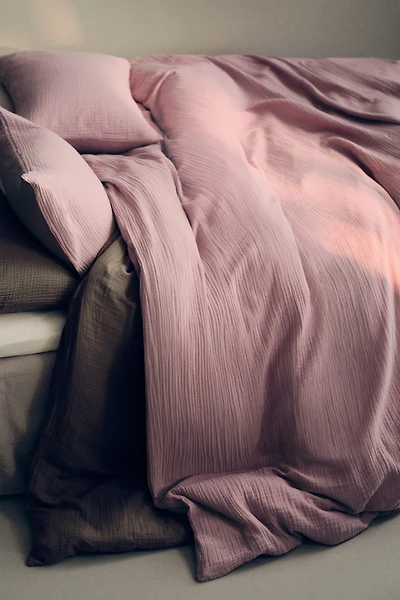 Muslin King/Queen Duvet Cover Set