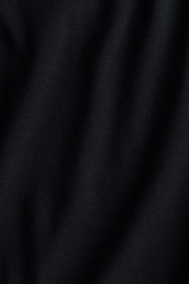 Long-Sleeved Boat-Neck Top