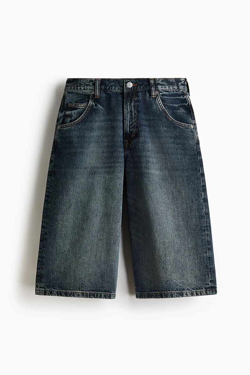 Baggy Denim Shorts