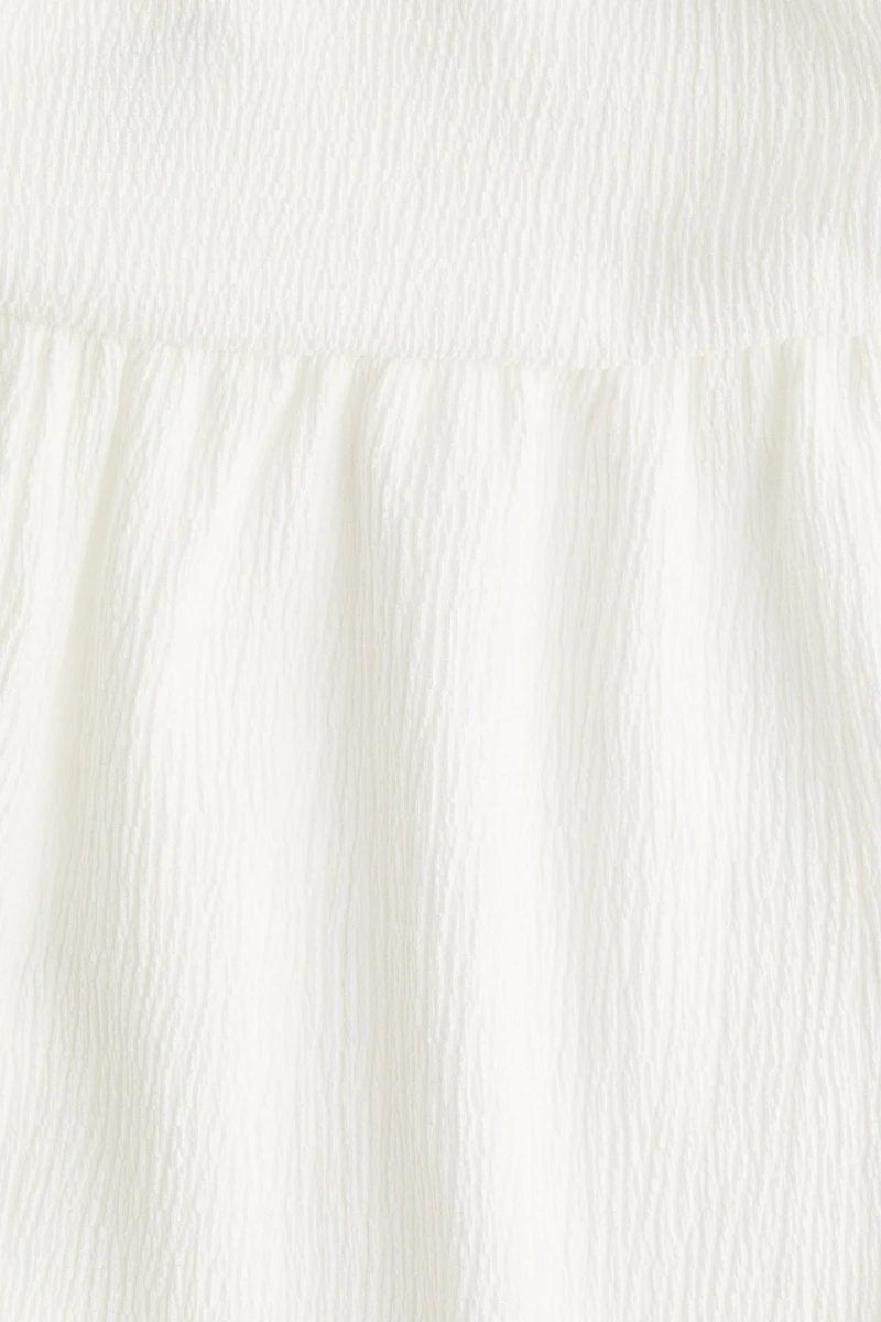 Crinkled Balloon-Leg Pants