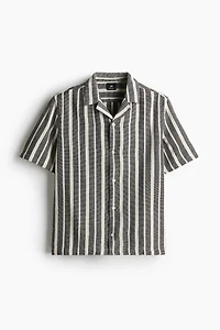 Regular-Fit Textured Resort Shirt