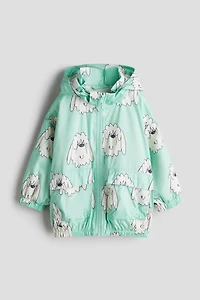 Printed Windbreaker