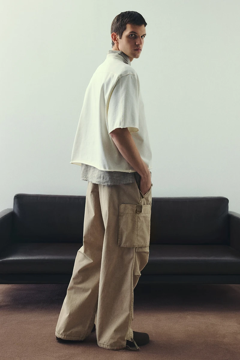 Loose-Fit Parachute Pants