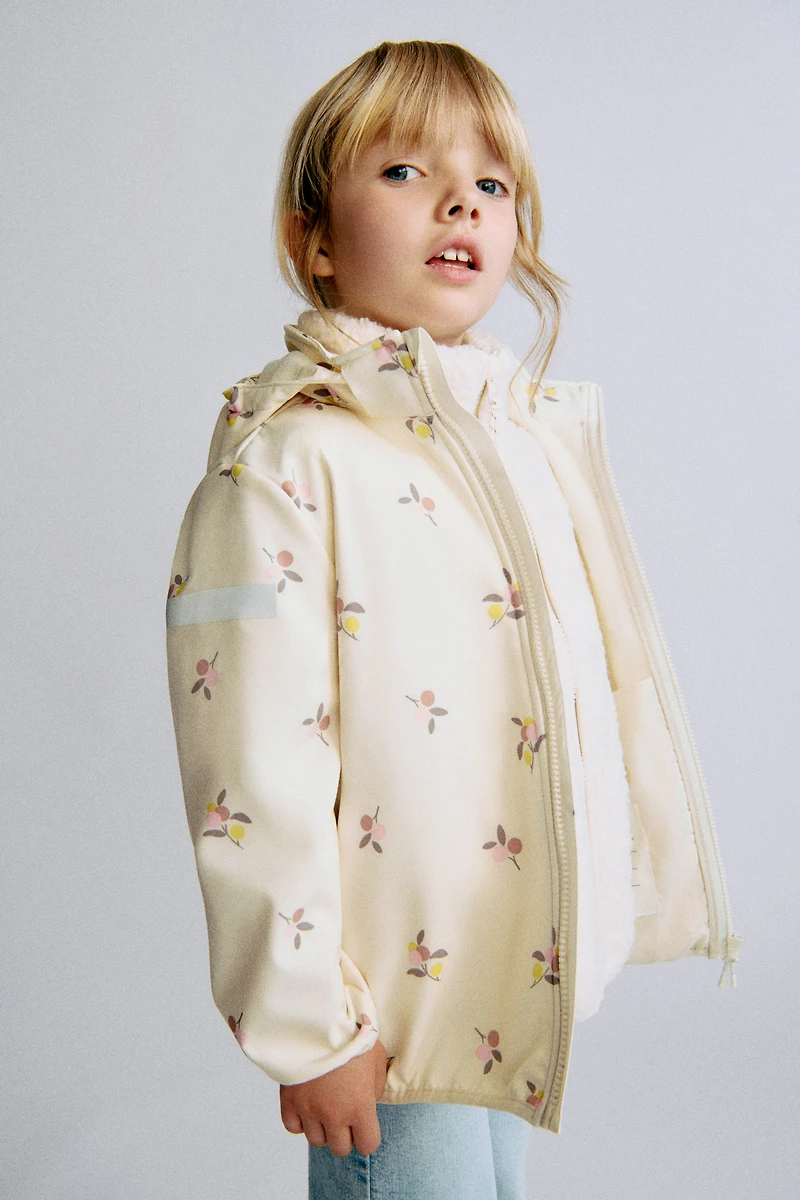 Veste coquille souple résistante à l’eau