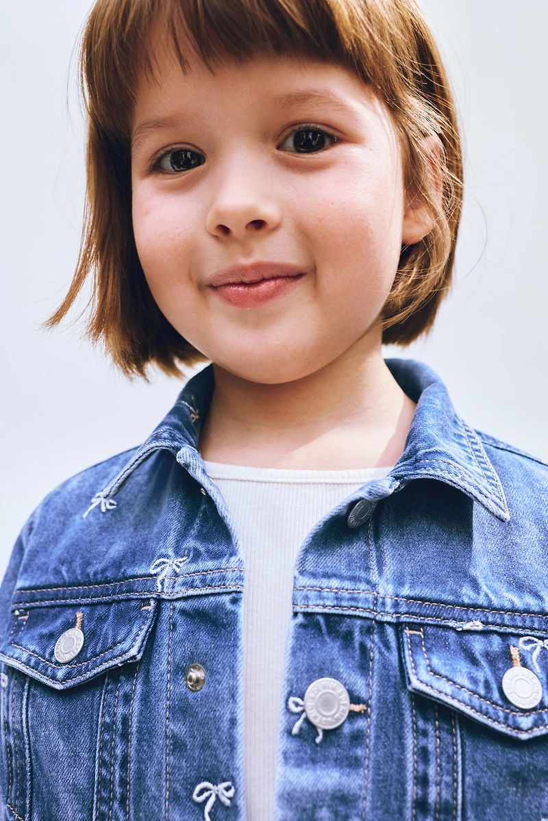 Embroidered Denim Jacket