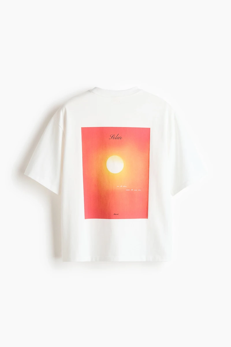 T-shirt de sport imprimé ample
