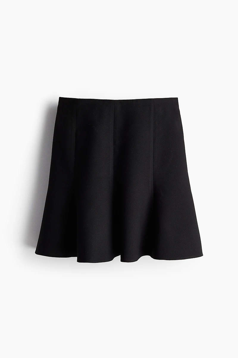 Flared-Hem Skirt