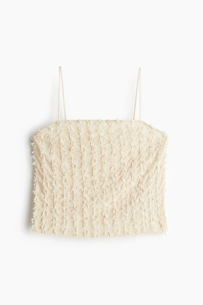 Frayed Camisole Top