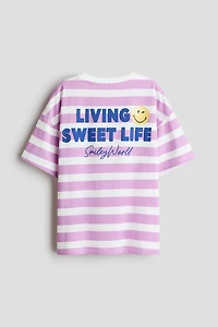 Printed Cotton T-Shirt