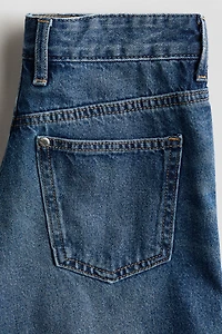 Loose-Fit Denim Shorts